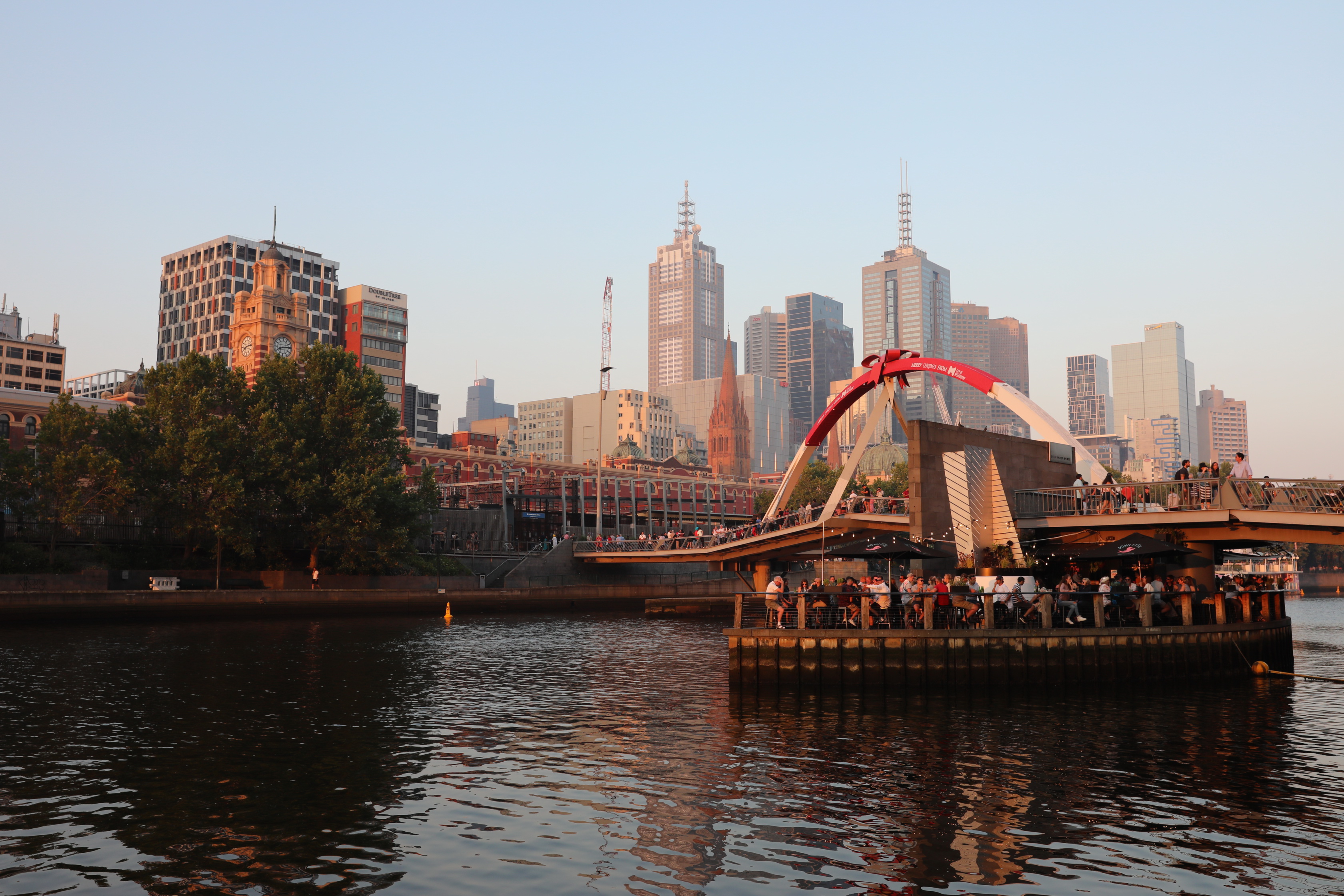 Evan Walker Bridge mit Ponyfish Island Bar